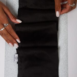 100% Silk Black Pillowcase